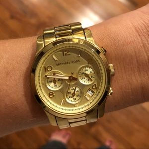 Gold Michael Kors Watch